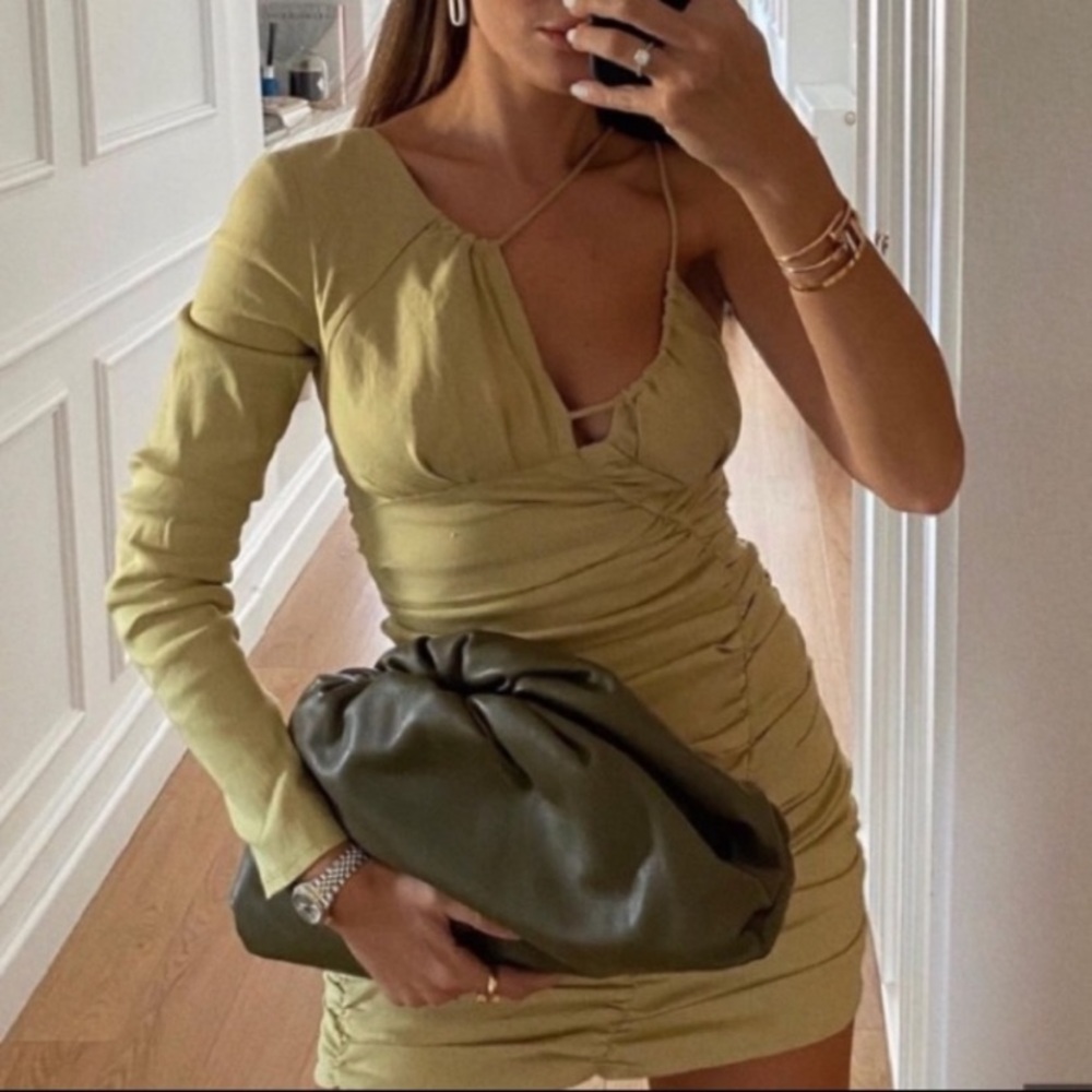 ZARA draped dress - Picture 14 of 16